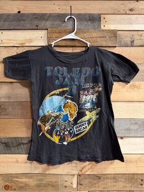Black Toledo Jam Graphic Short-Sleeve Tee